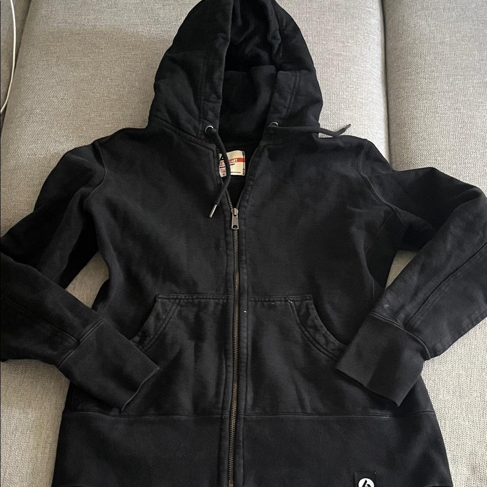 American Giant Black Women's Hoodie Sweater
